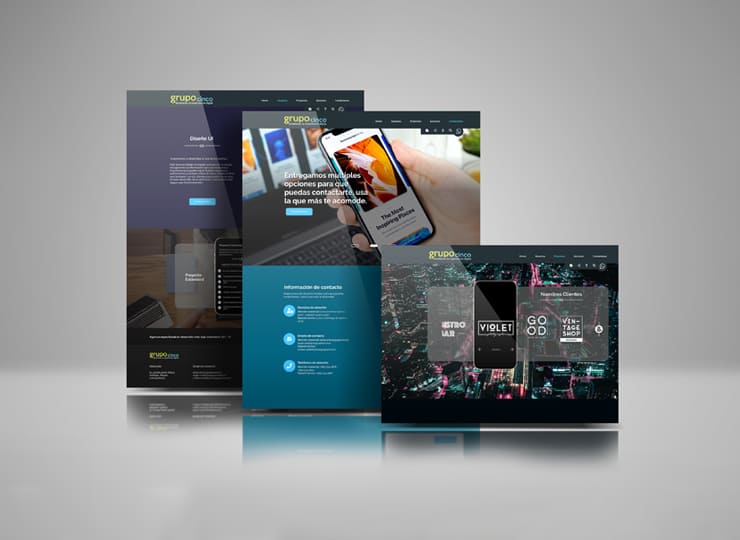 ux/ui|Agencia Grupo Cinco